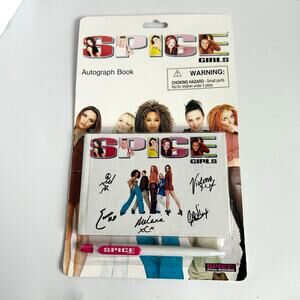 Spice Girls 1997 Autograph Book with Pen New Sealed Official Licensed Merch